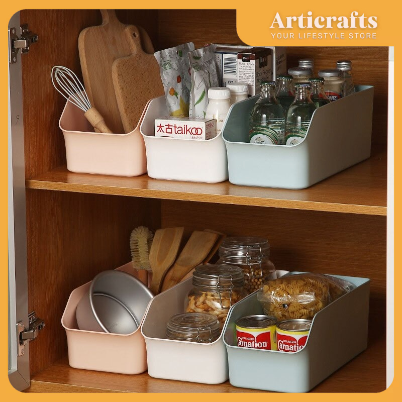 Minimalist Kitchen Sundry Storage Case Desktop Organizer | Shopee ...