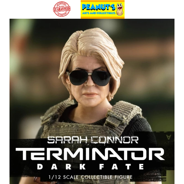 Threezero 1/12 Scale Terminator Dark Fate Sarah Connor | Shopee Philippines