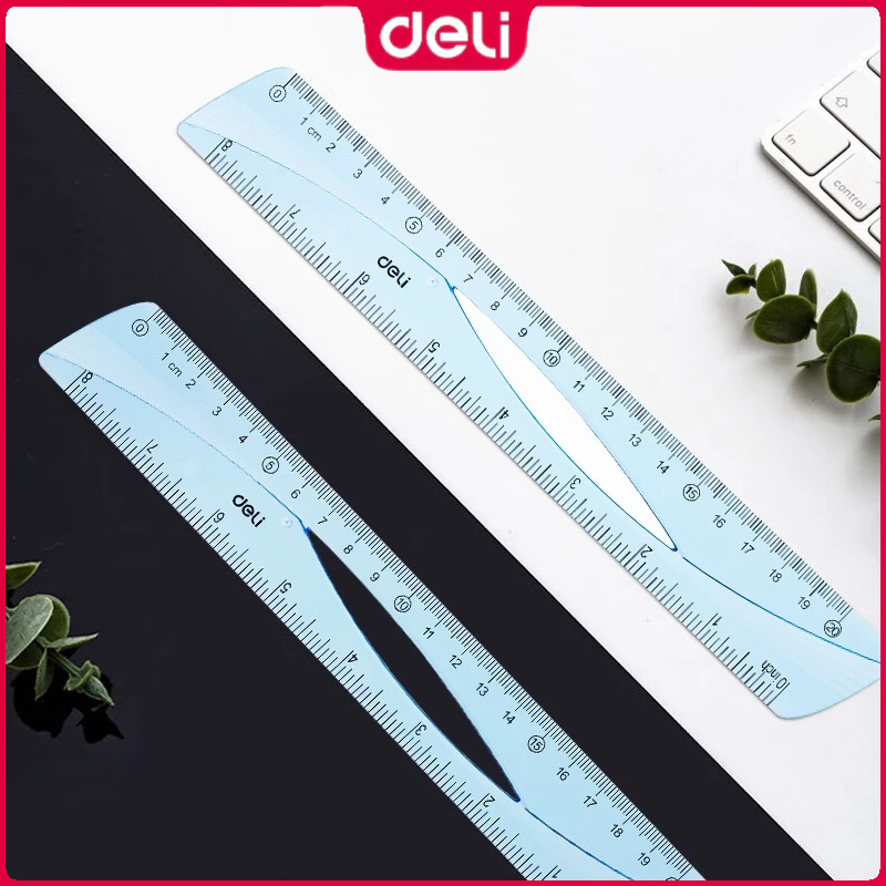 Deli EH11 Basic Ruler Set Drawing School Supplies 20/30cm | Shopee ...