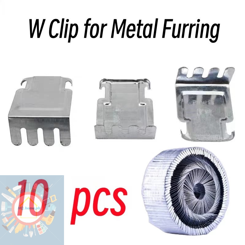 W Clip Double Furring Clip Metal Furring For Ceiling Work/Blind Rivet Variuos Sizes Per 10pcs