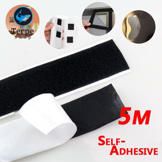 20/25/30/50-MM Self Adhesive Velcro Tape Strong Tape 1/2/5 meterLoop and  hook fastener Magic Tape