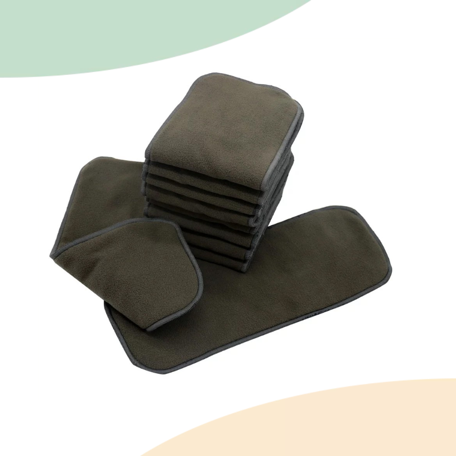 4 Layer Reusable Washable Diaper Boosters Liners F... – Grandado - View #6