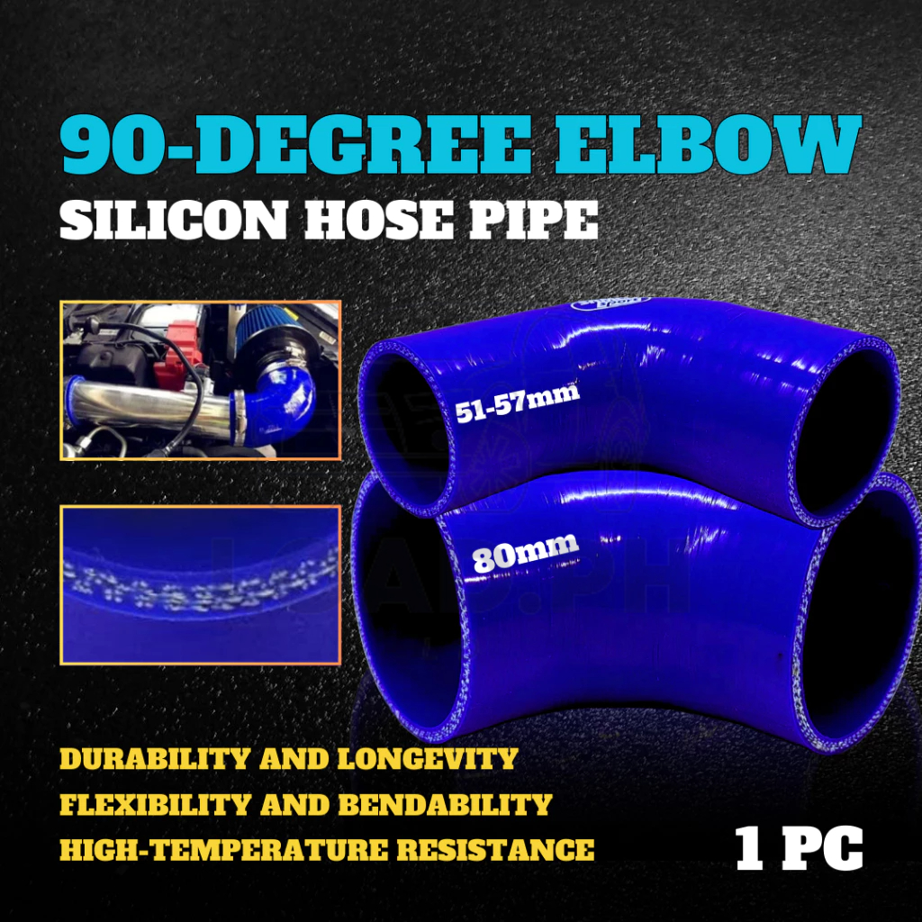 45 Coupler 3" To 2.5" Inch Silicone Reducer Coupler Turbo Hose 63mm-76mm 2x T-Bolt Clamps 2 In Intercooler Pipe - Foto 10
