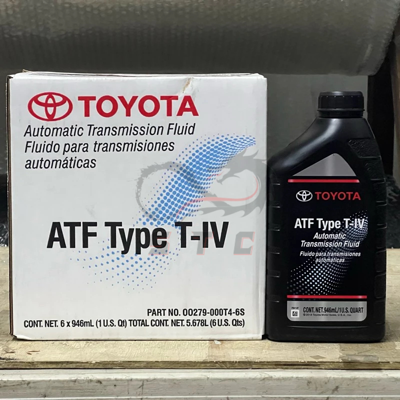Toyota Atf TIV T4 946 mL / 1 QUART AUTOMATIC TRANSMISSION FLUID 00289