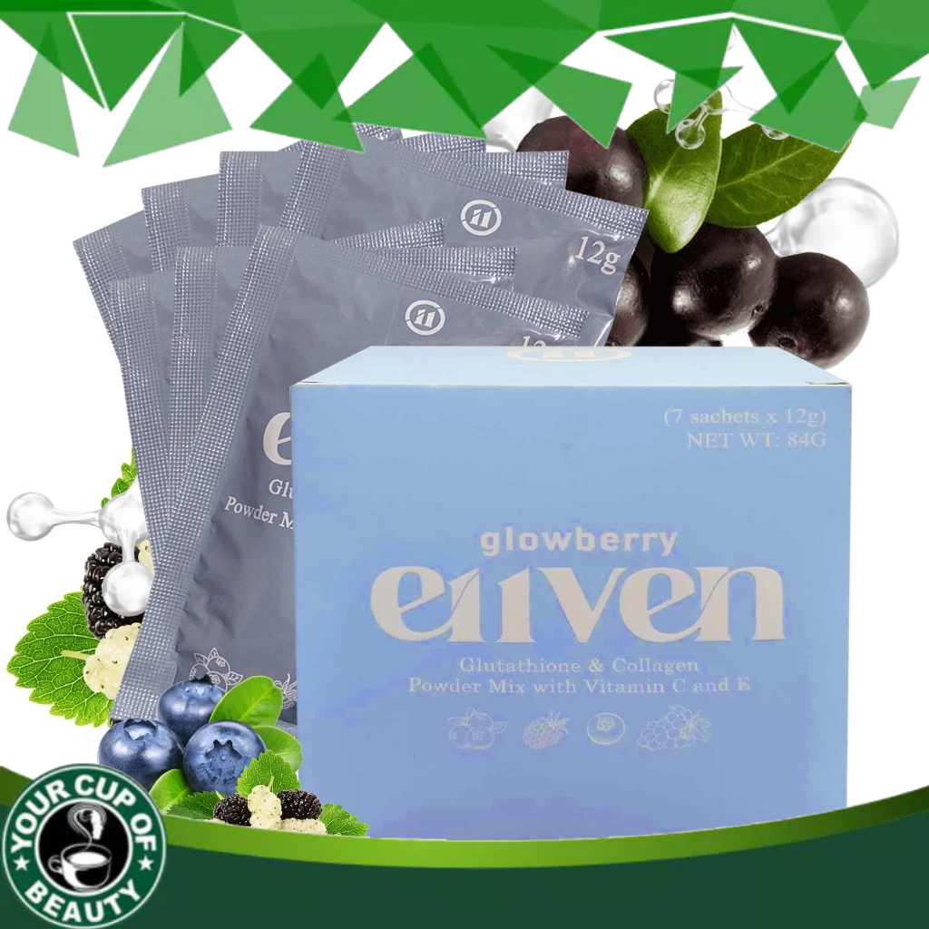E11VEN Glowberry - Glutathione & Collagen Boosting Drink | Shopee ...