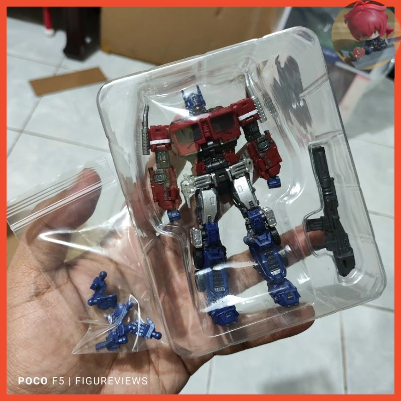 LUCKY CAT Extreme Transformers Optimus Prime ET02-REDER Small Scale ...