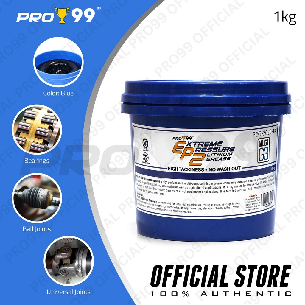 PRO-99 Official Extreme Pressure EP2 Grease 1KG, 1PC PRO99 PEG-7020-1K ...
