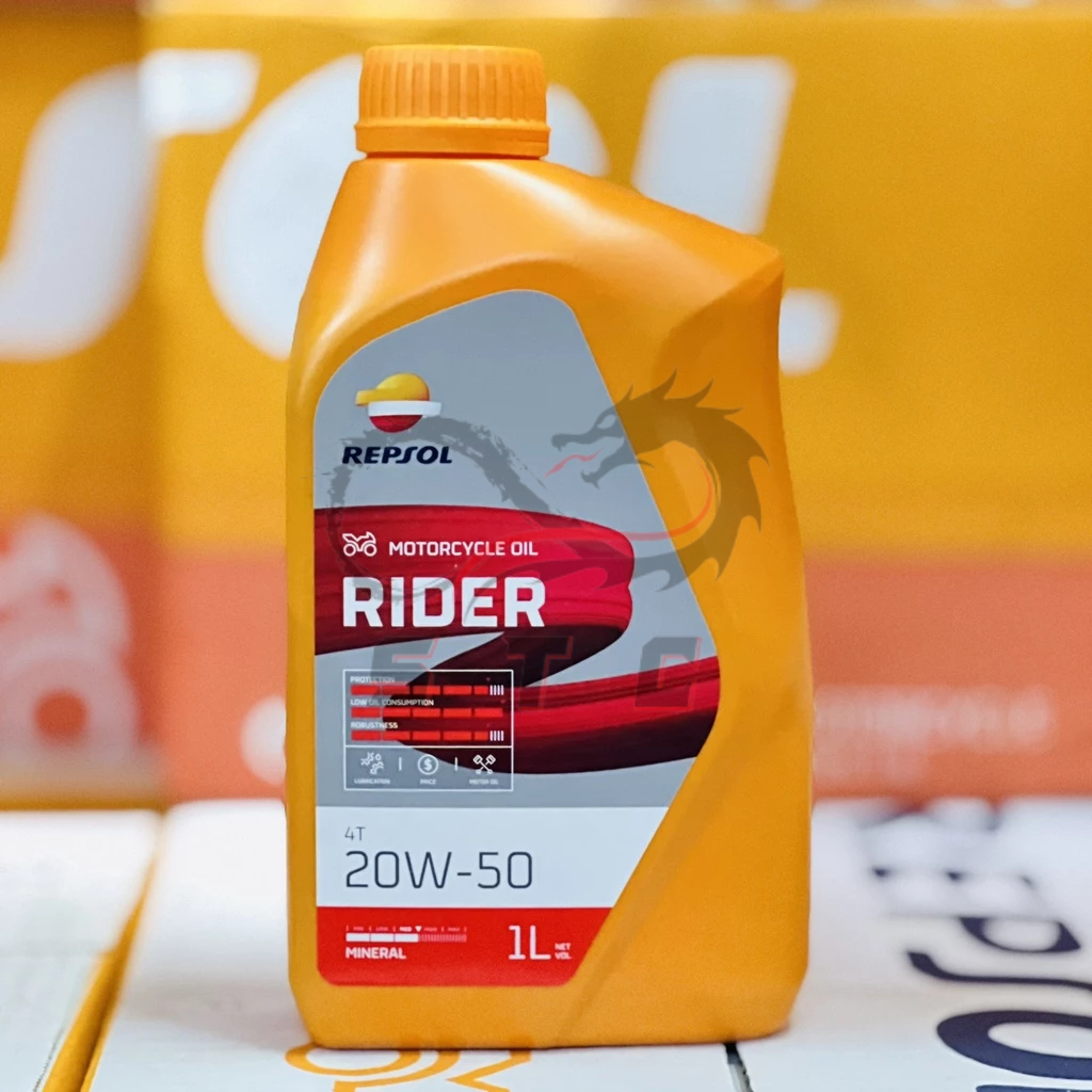 Repsol RIDER 4T 20W50 1 Liter | Shopee Philippines