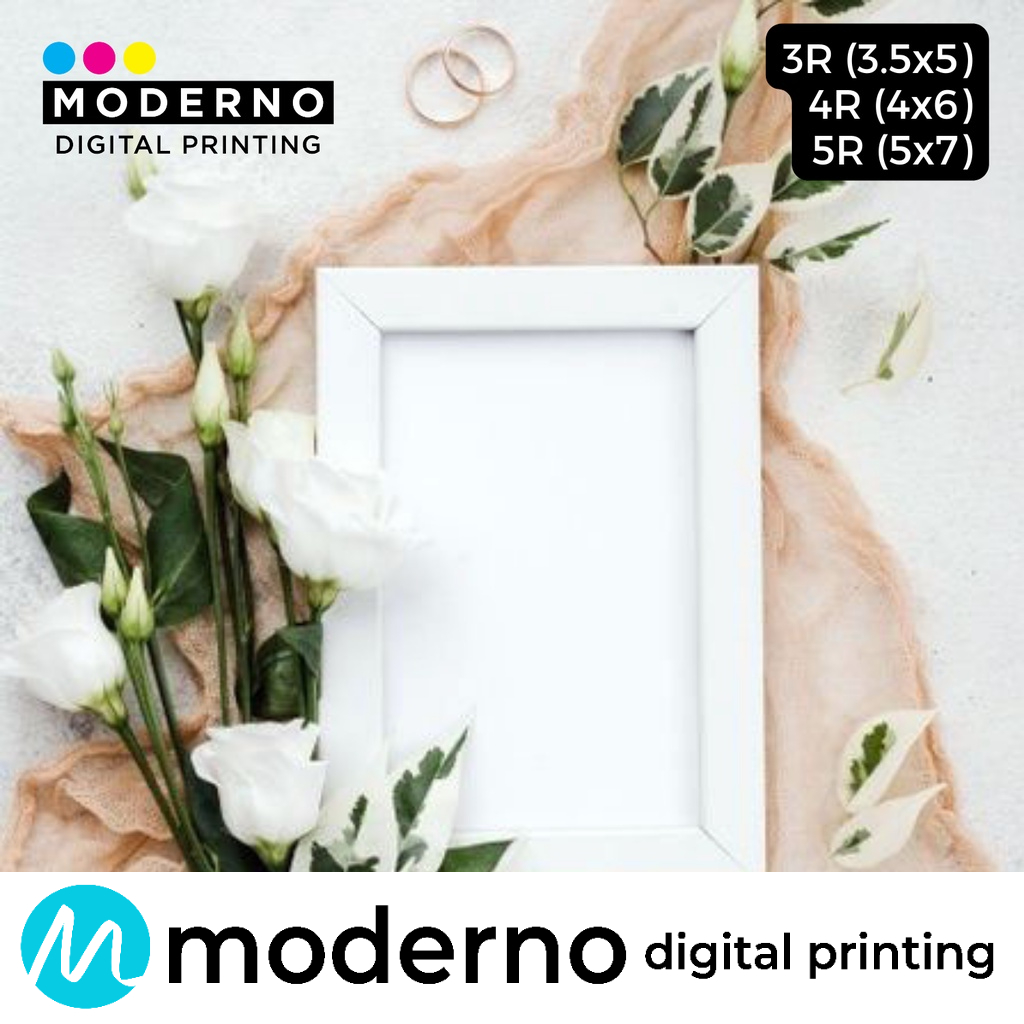 White Photo Frame Glass Picture Frame Photo Frames 3R 4R 5R 8R A4 Size