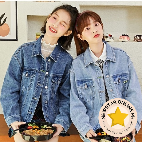 Denim Jacket for Women S XL Not Stretchable Available Newstaronlineph. Shopee Philippines