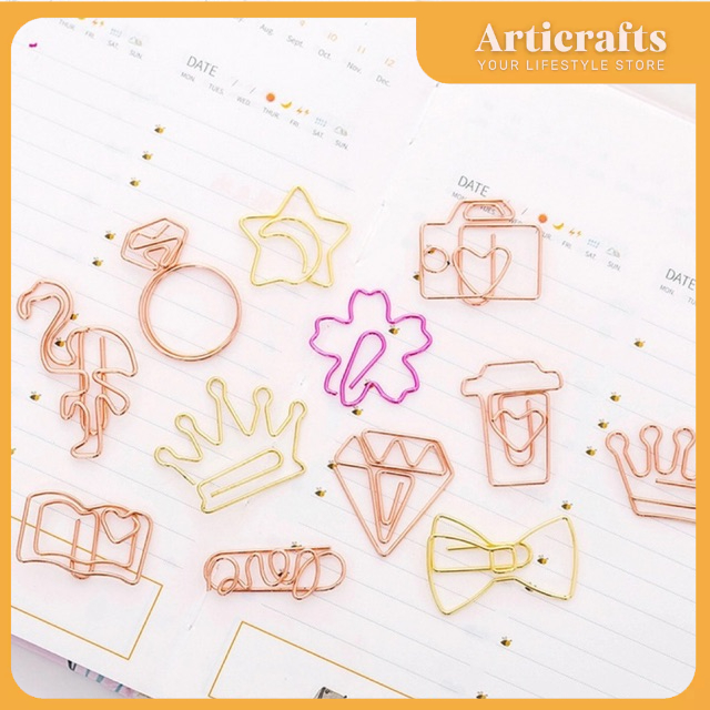 Metallic Bookmark Paper Clip | Shopee Philippines