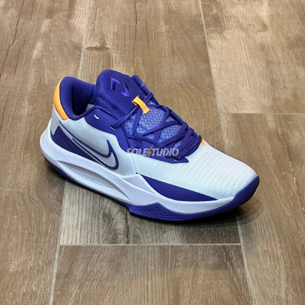 UA PRECISION 6 WHITE VIOLET (LAKERS) -- SPH MNL | Shopee Philippines