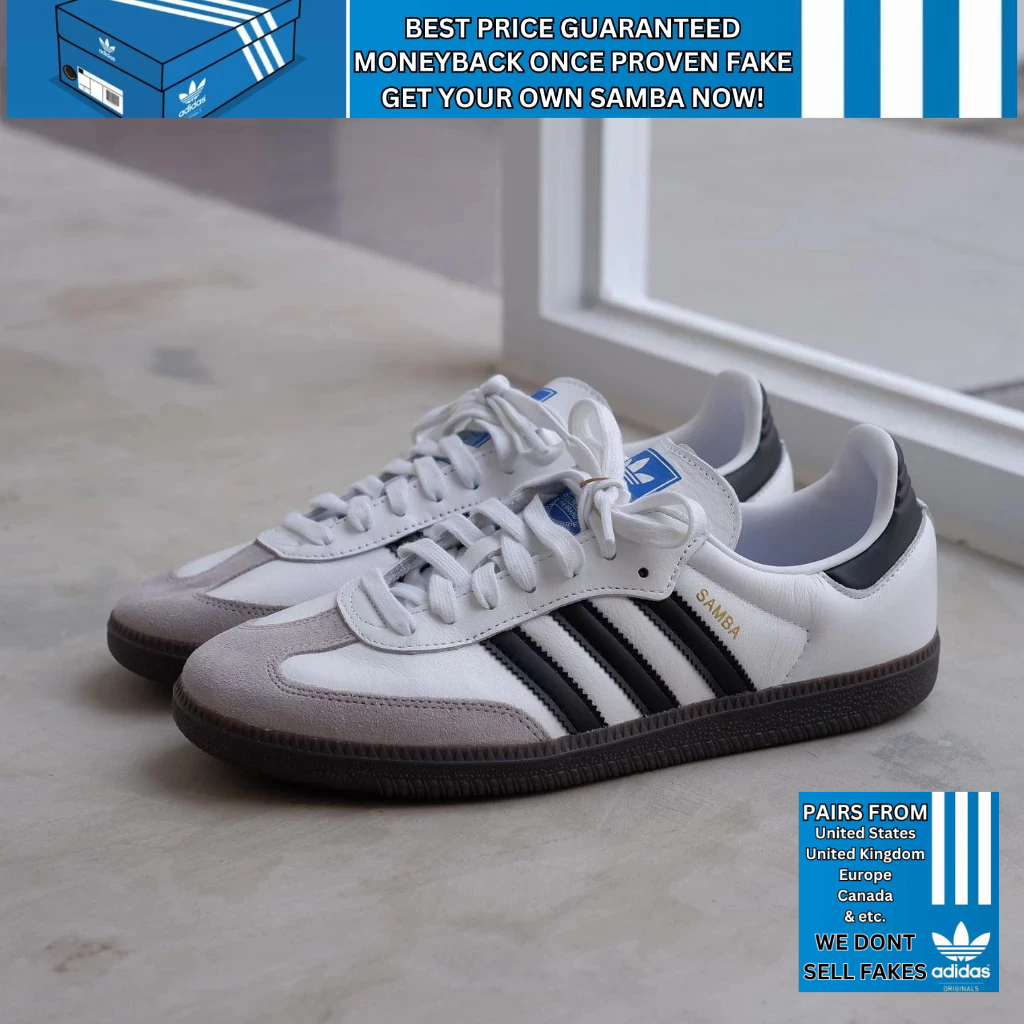 Adidas samba shop original vs fake