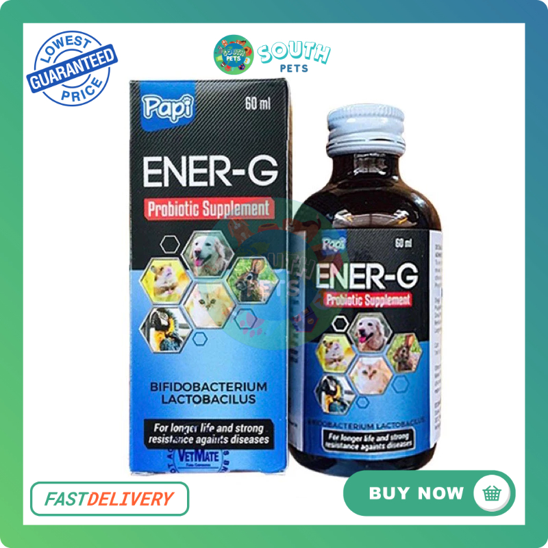 Vetmate Ener-G Probiotic Food Supplement 60ML | Shopee Philippines