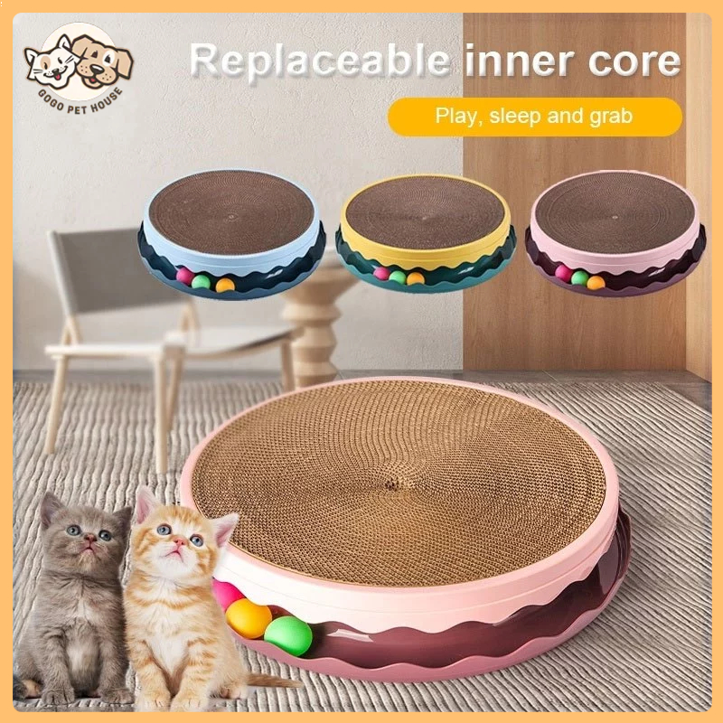 HOT Cat Scratching Non Toxic Cat Toys Cat Toy Cat Scratch Board