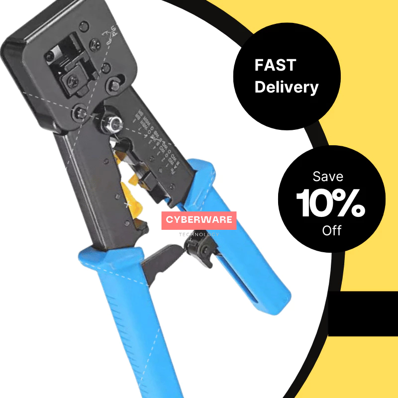 RJ45 ProCrimp Professional Grade Network Cable Crimping Device for RJ45 ...