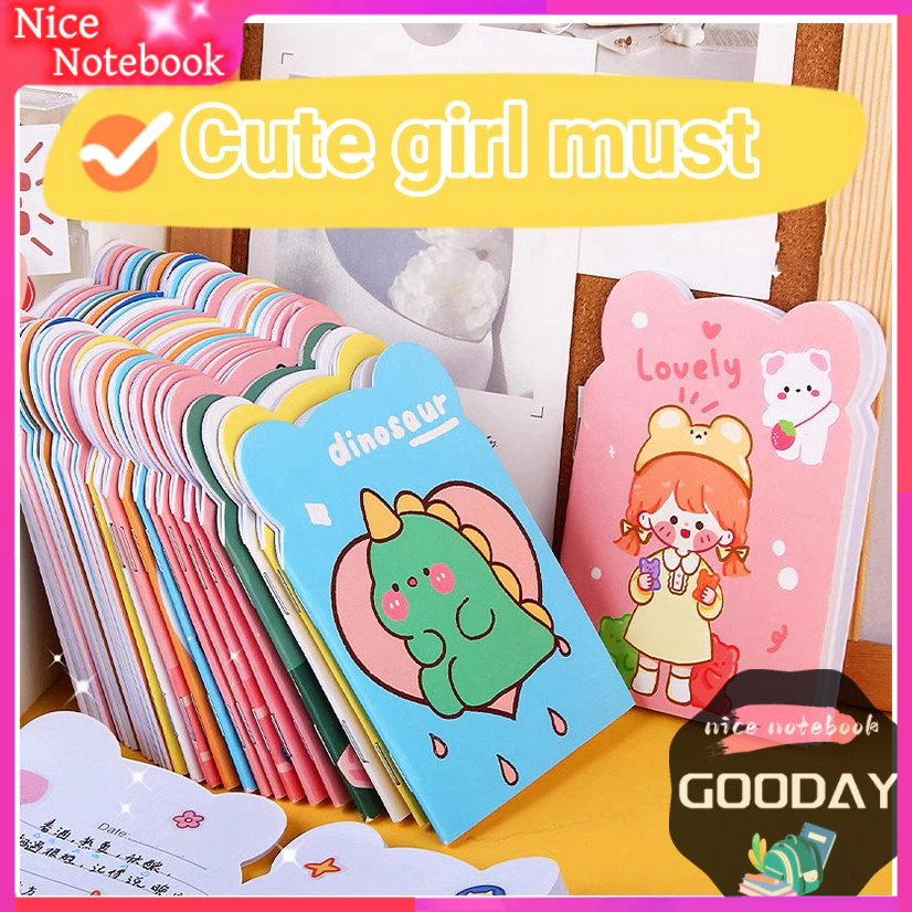 Cartoon A6 Mini Notebook Cute Design Small Notepad Children Student ...