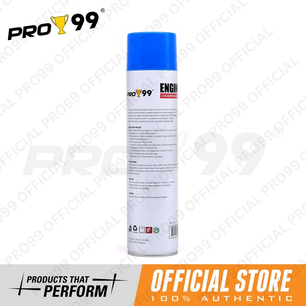 PRO-99 Official Engine Surface Degreaser Cleaner 650ML, 1PC PRO99 PED ...