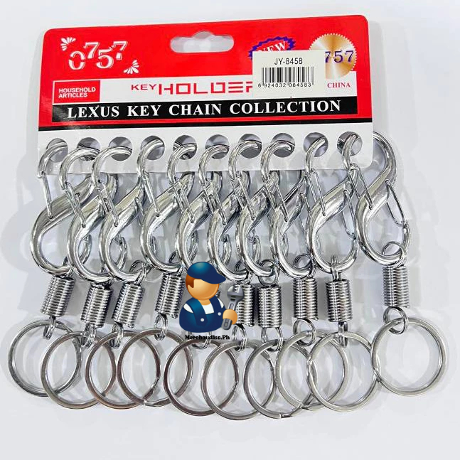 Metal Heavy Keyring 1pack 10pieces Keychain Metal Keychain Keyring