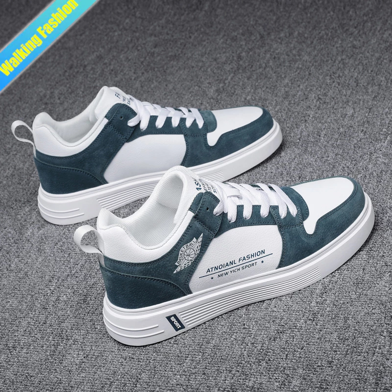 WF New fashion rubber korean trend low cut simple sneakers for Men ...