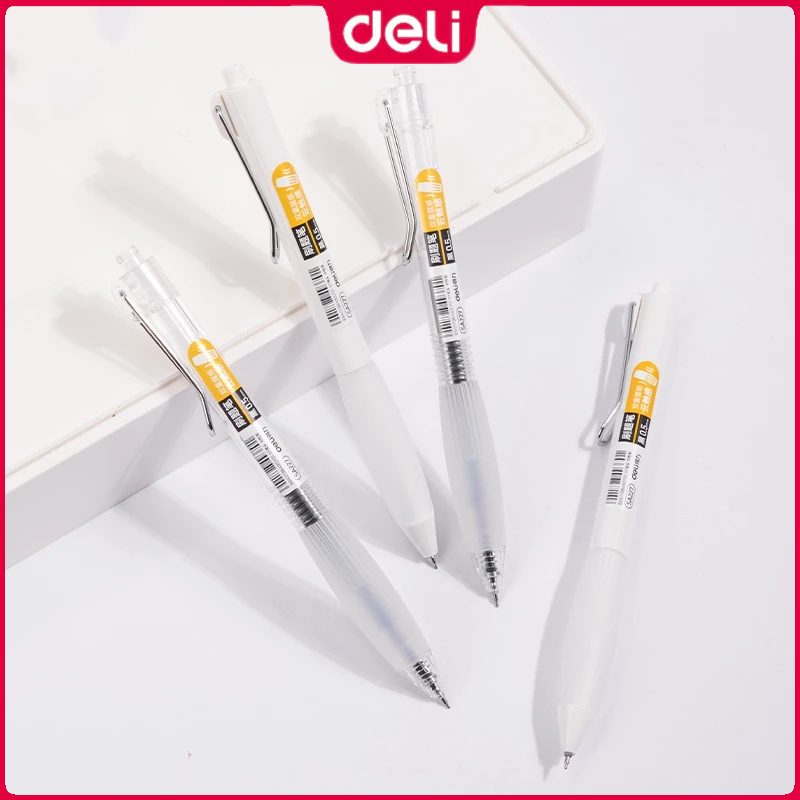 Deli SA225/SA227/SA229 Gel Pen 0.5mm Brush Topic Quick Dry Press Large ...