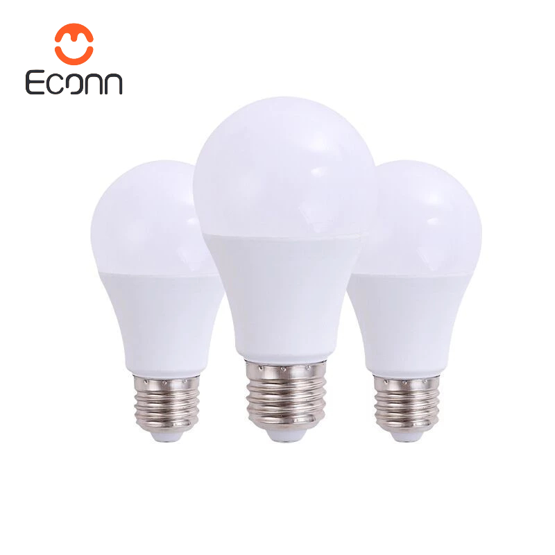 ECONN Energy-saving 7W 9W E27 Led Light Bulbs Lighting Candle Bulb 220V ...
