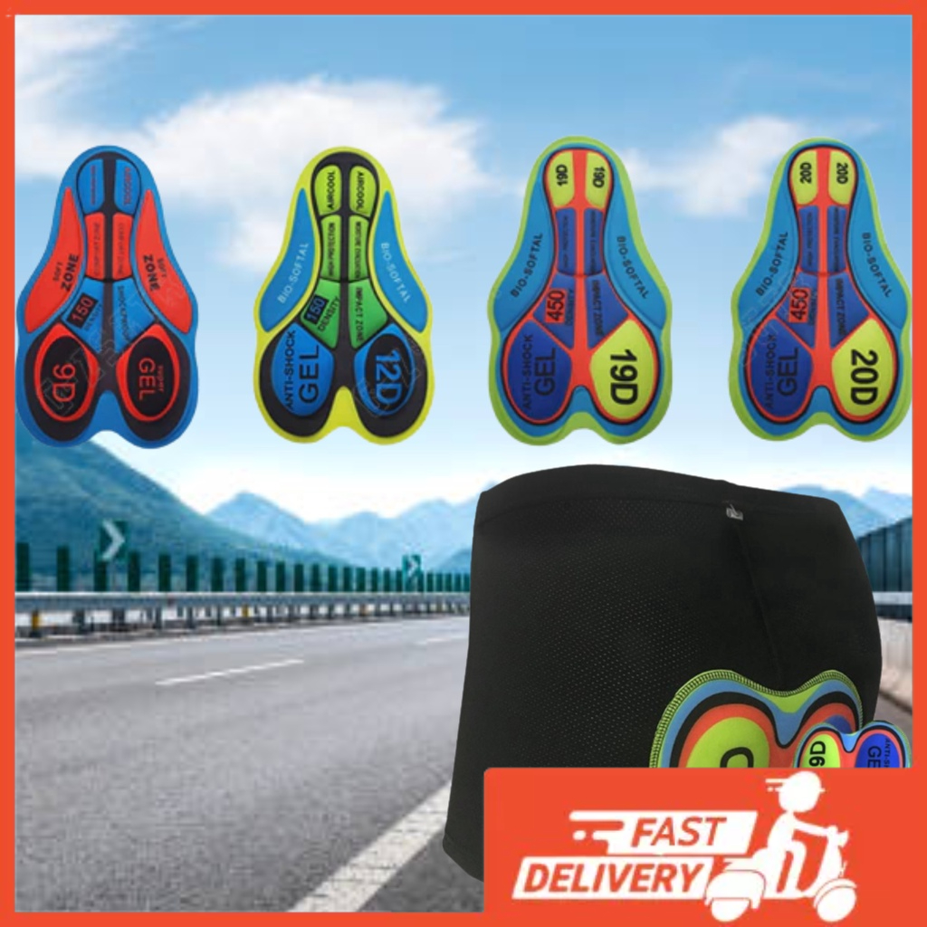 Cycling Pad Cycling Shorts for Men Cycling Bike Seat Cushion Padding ...