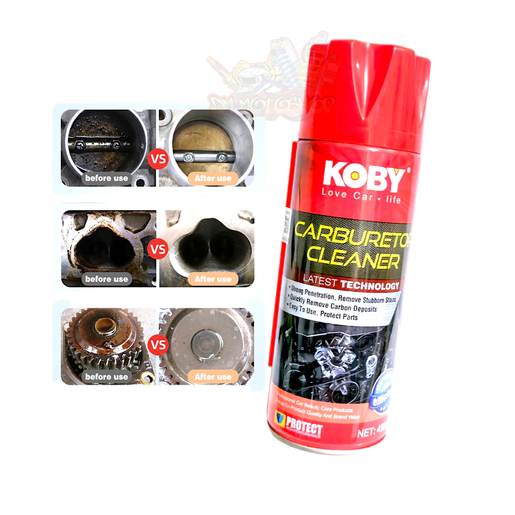 Koby Carburetor Cleaner Spray – Deep Cleaning & Engine Performance ...