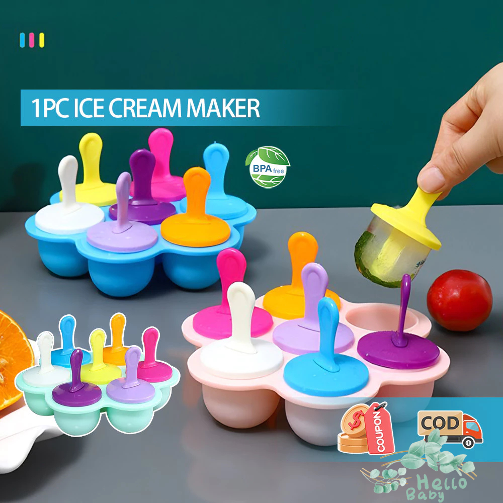 HB Ice Maker Ice Cream Molder Popsicle Stick Popsicle Maker For Baby ...