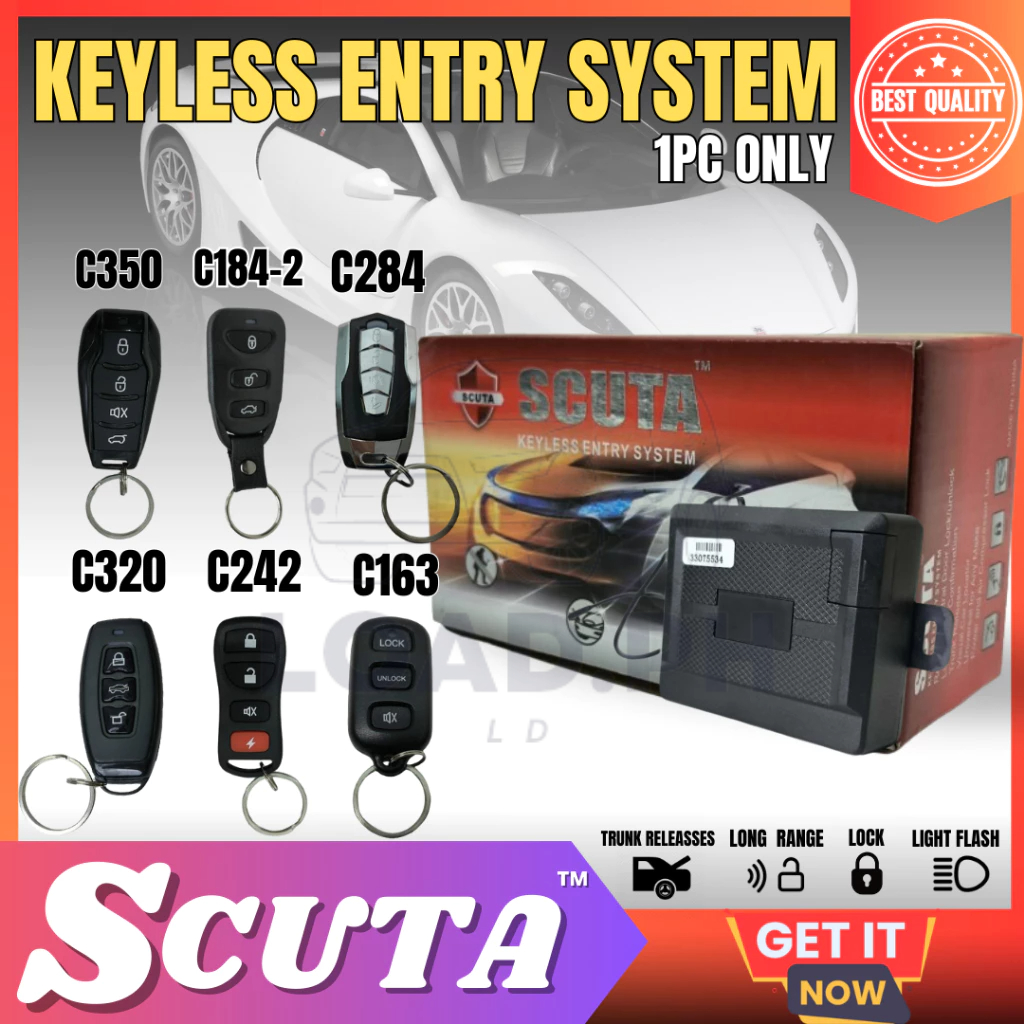 LD Keyless Car Alarm System with Central Locking and Technical Diagrams ...
