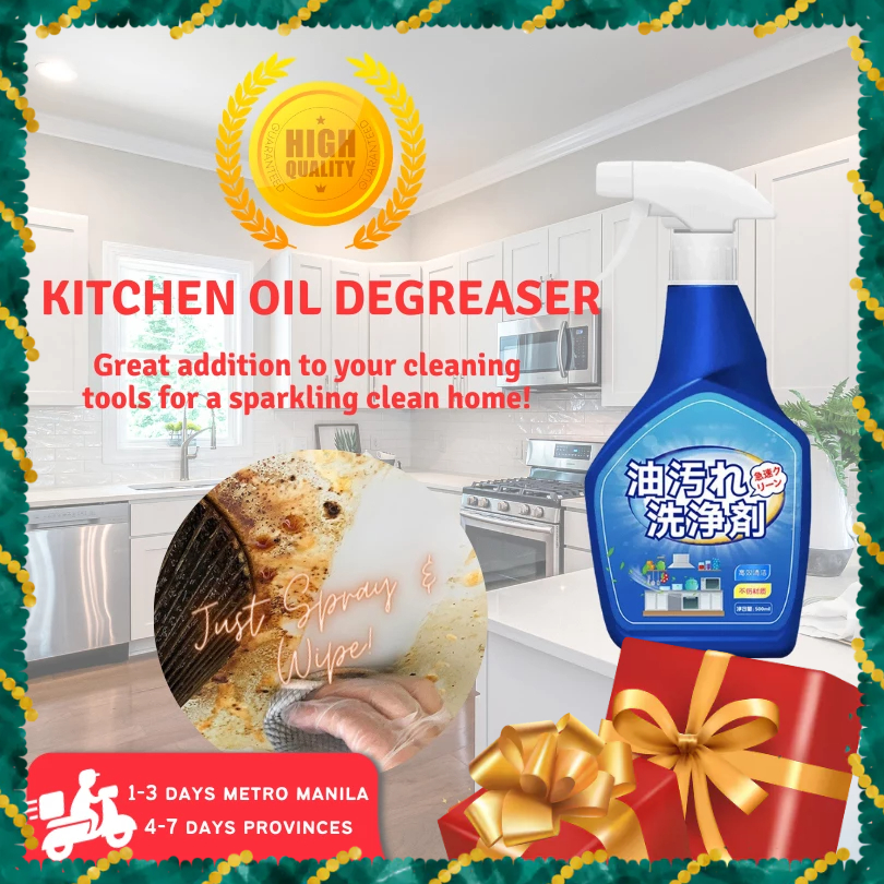 BH 500ML Kitchen Oil Cleaner Degreaser Spray Kitchen Easy Clean