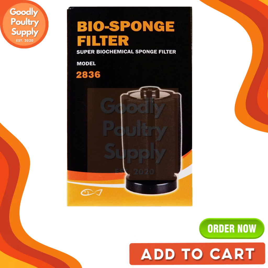 Infinity Bio Sponge Filter XY 2836 5.5x8.3cm Aquarium Filtration Clean