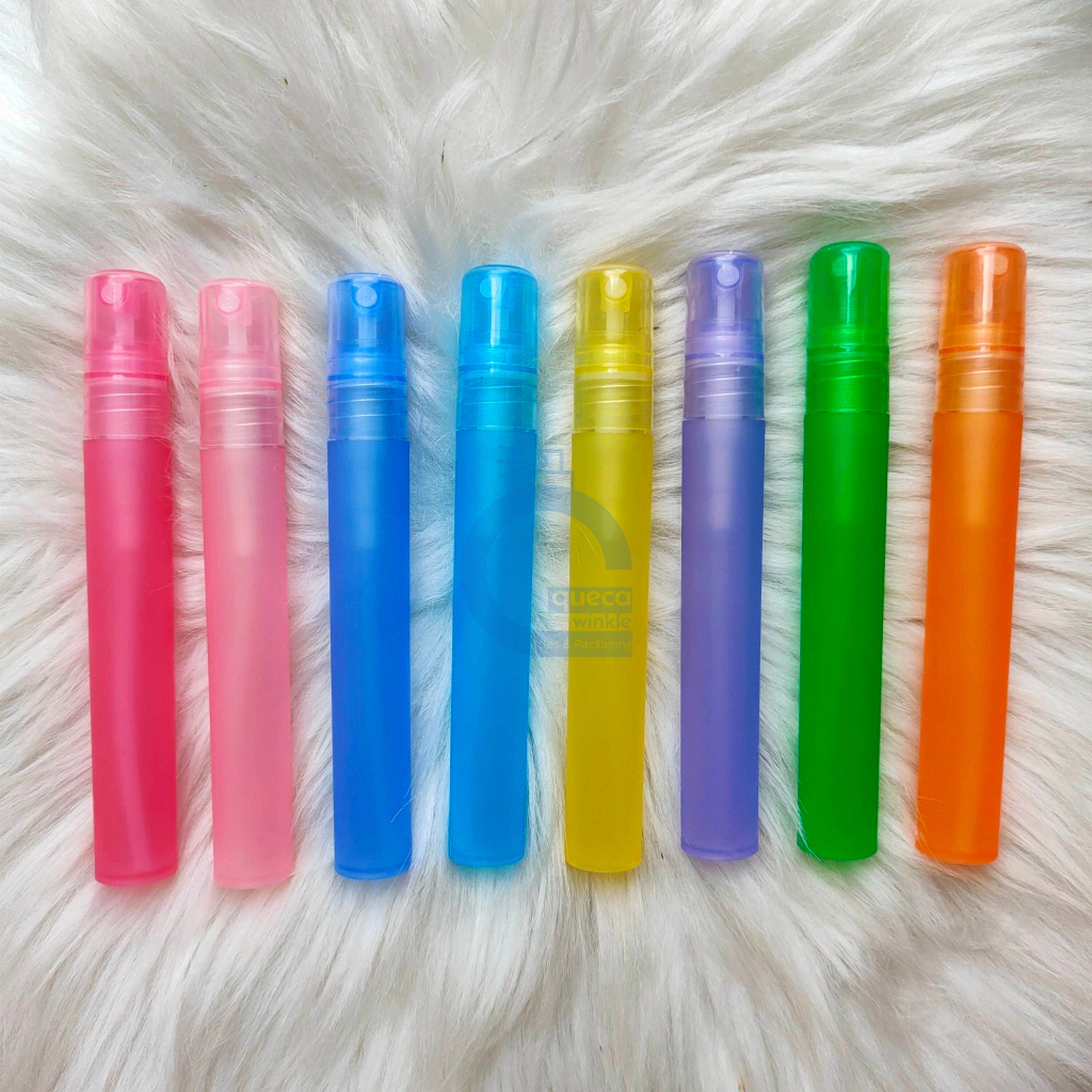 1pc 10ml frosted spray glass and frosted plastic bottle decant bottle ...