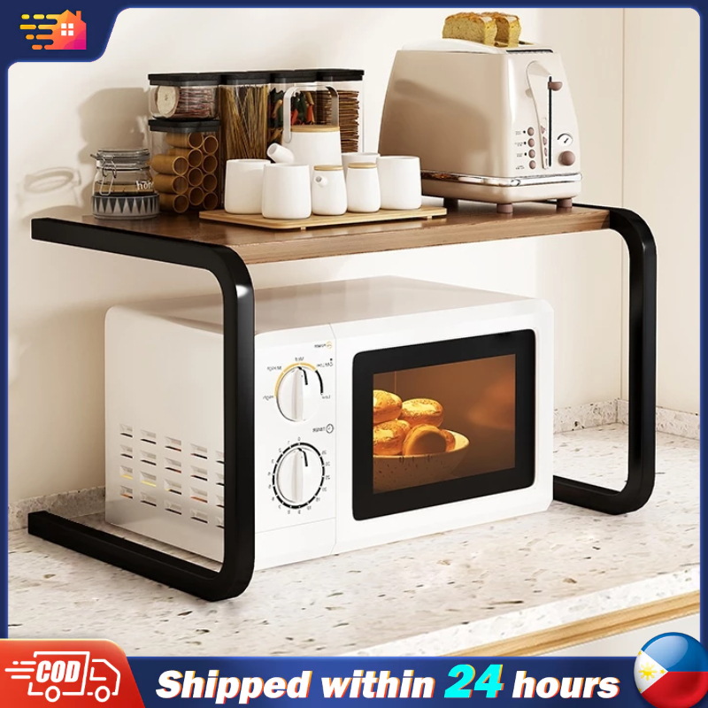 COD Kitchen Racks Microwave Storage Organizer save space Multi-purpose ...
