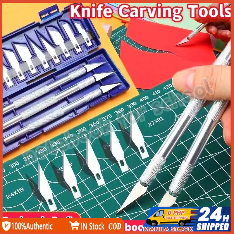 Metal Handle With Blades Knife Carving Tools Hand-made Crafts DIY Hand ...