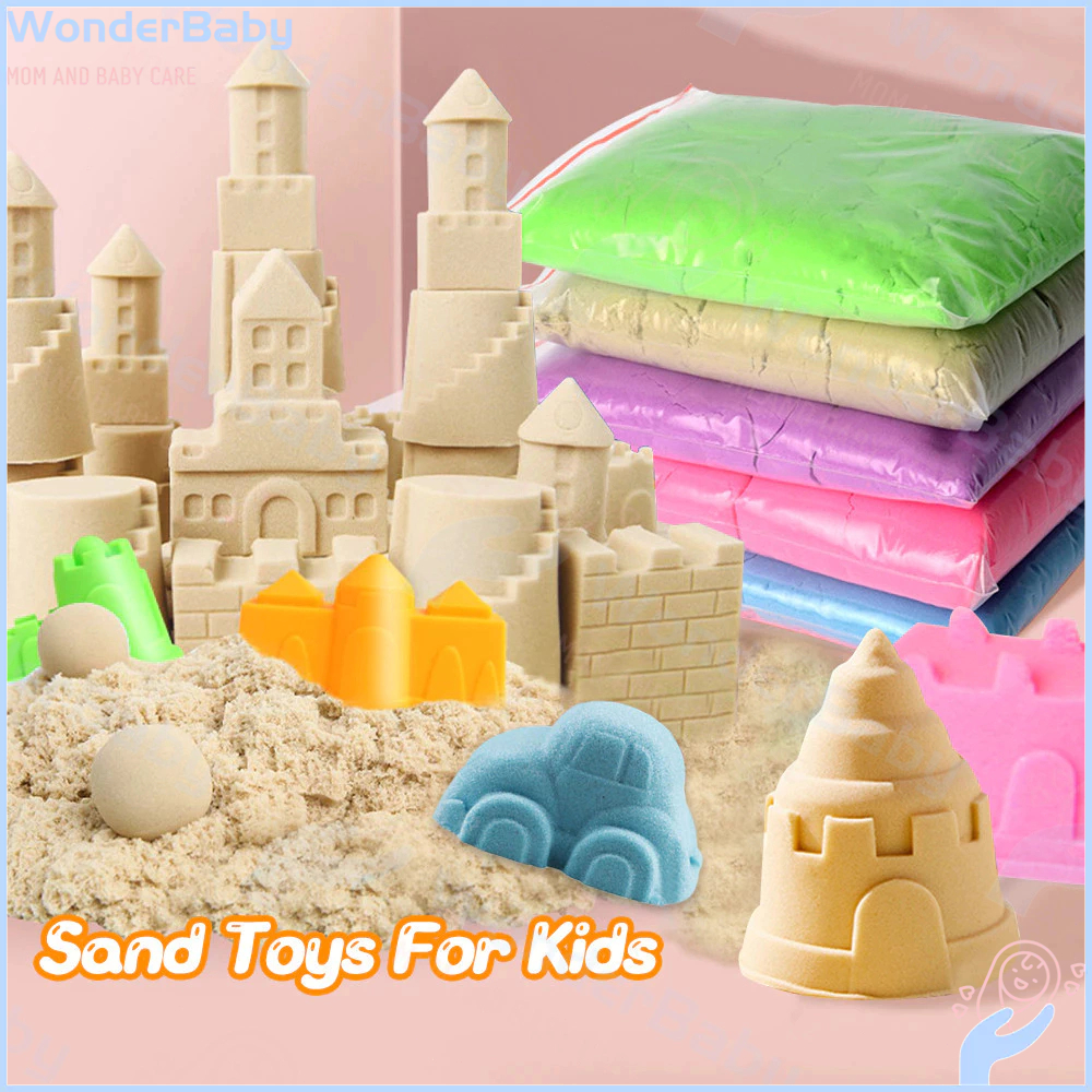 Wonderbaby 1kg Space Sand DIY Sand Toys Non-Toxic and Odorless ...
