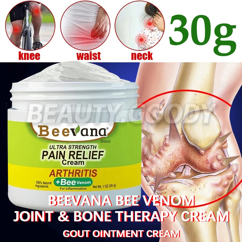 Beevana Bee Venom Joint and Bone Therapy cream Arthritis Pain Relief