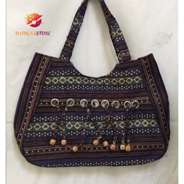 wangssstore ethnic National style Fashion shoulder bag travel bag