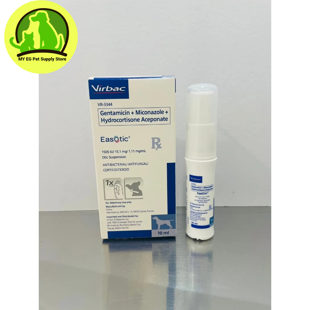Easotic Virbac Ear Drops Dogs(10mL) Shopee Philippines