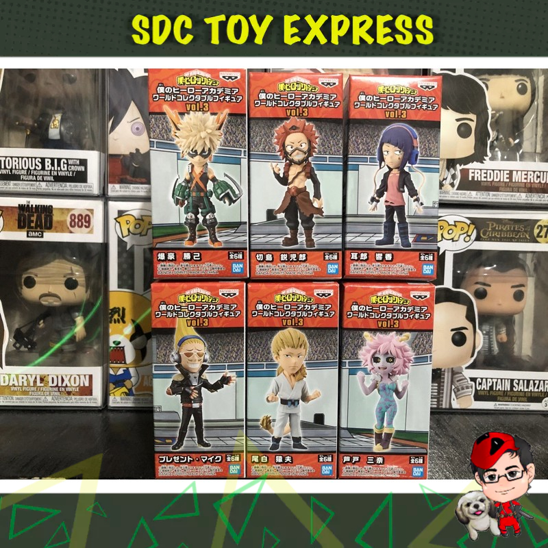 Banpresto WCF My Hero Academia Vol. 3 (Set) | Shopee Philippines