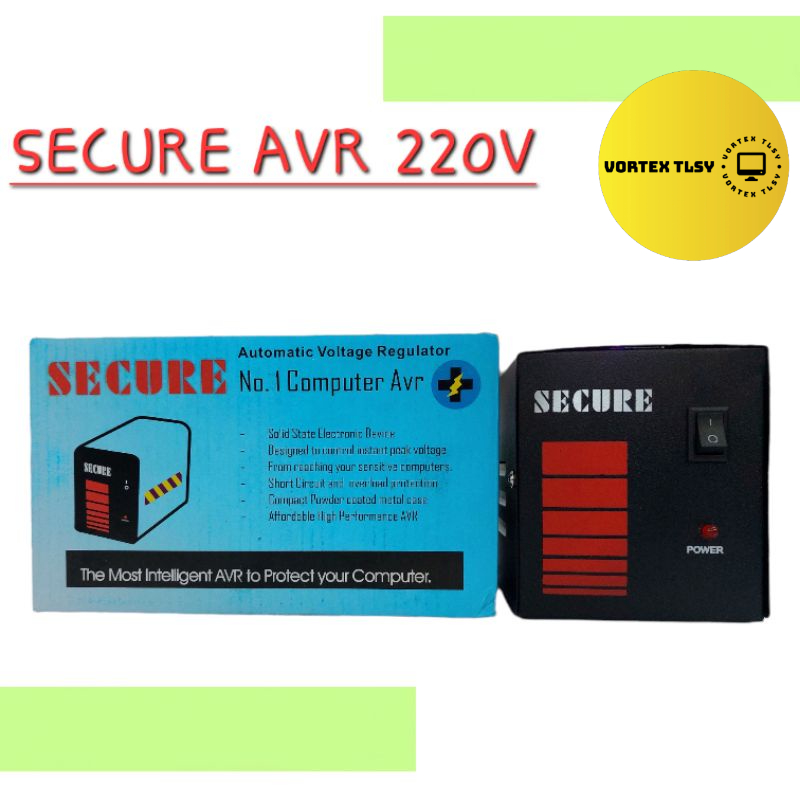 SECURE AVR ( AUTOMATIC VOLTAGE REGULATOR ) | Shopee Philippines