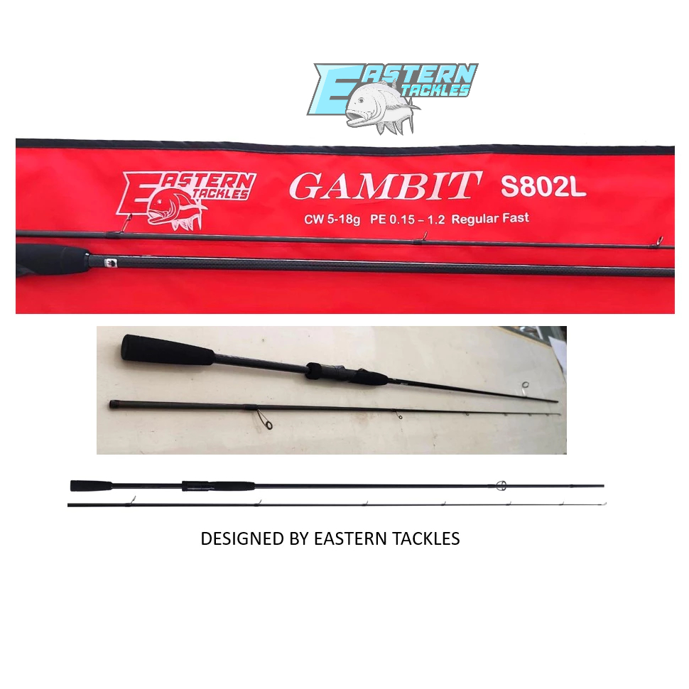 EASTERN HUNTER Gambit 802L Spinning Rod | Shopee Philippines