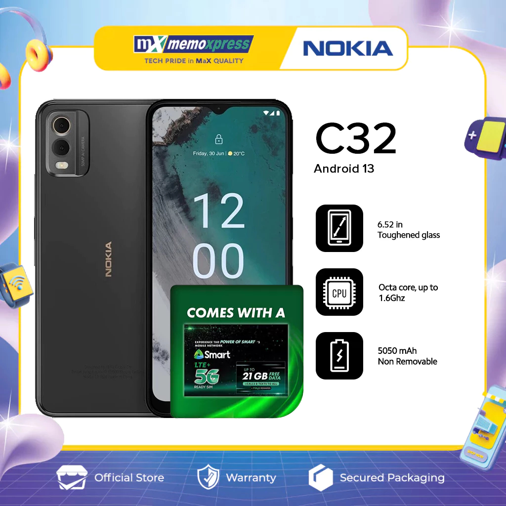 Nokia C32 4GB RAM - 128GB ROM | Smartphone | Shopee Philippines