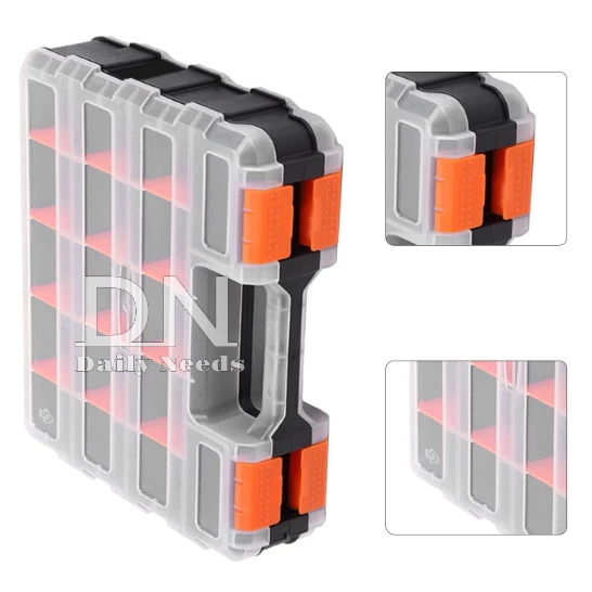 Box Tool Storage Drawers, Mechanics Tool Box, PP Grid Design Thickened ...