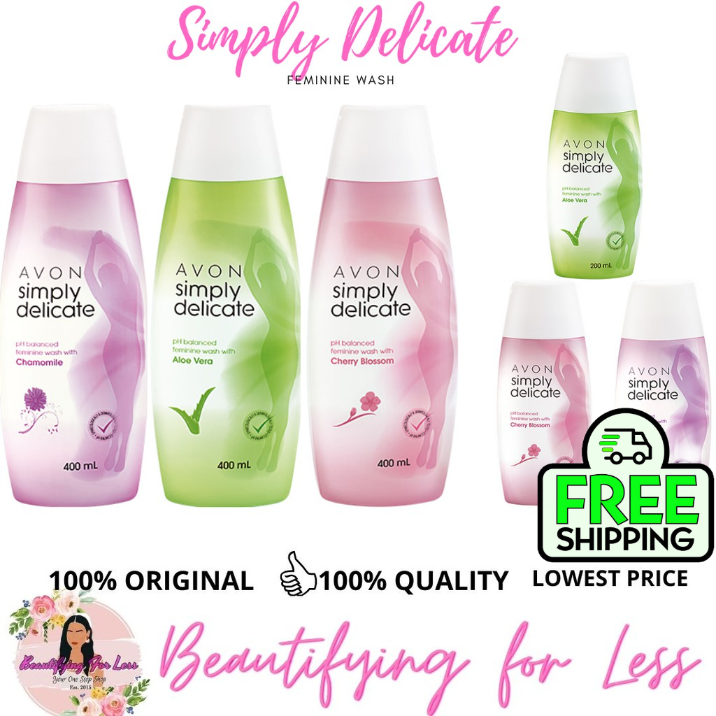 AVON SIMPLY DELICATE FEMININE WASH Shopee Philippines