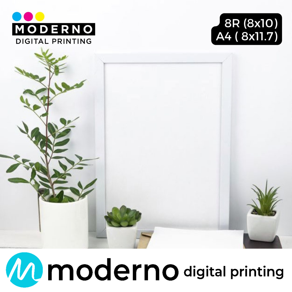 White Photo Frame Glass Picture Frame Photo Frames 3R 4R 5R 8R A4 Size