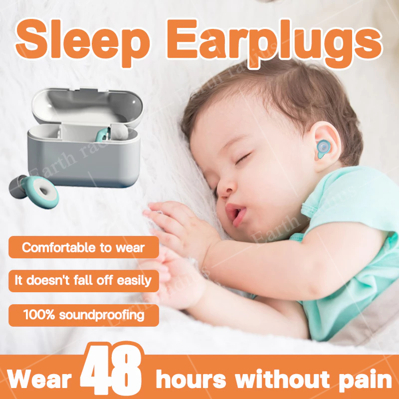 Silicon earplugs Comfortable to wear It doesn't hurt your ears it's