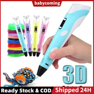 2023 Funny Set DIY 3D Pen for Kids Birthday Chrismas New Years Gift Boy  Girls Creative 3D Printing Pen with PLA Filament 3D Pens - AliExpress
