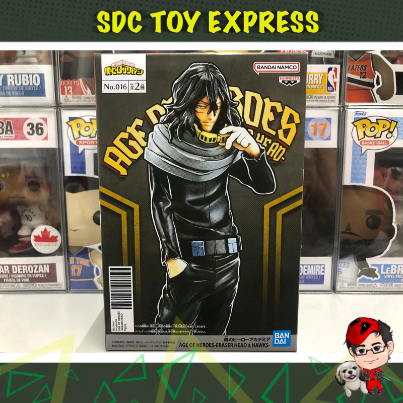 My Hero Academia Age Of Heros Eraser Head Figure Bandai Spirits
