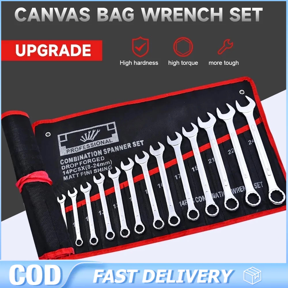 Wrench Tool Set Wrench Set 8PCS 10PCS Professional Combination Wrench